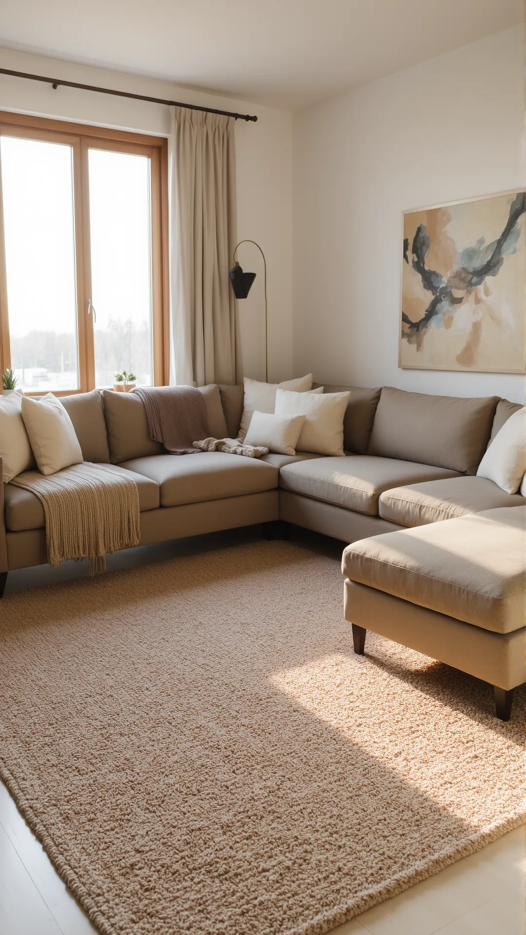 Add Warmth with Brown Area Rugs