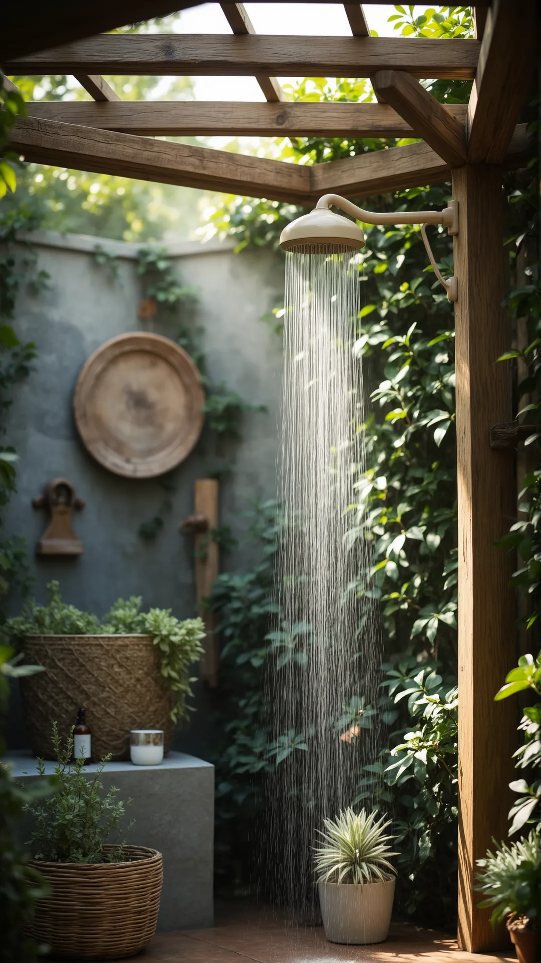 Adding a Showerhead with a Natural Filter