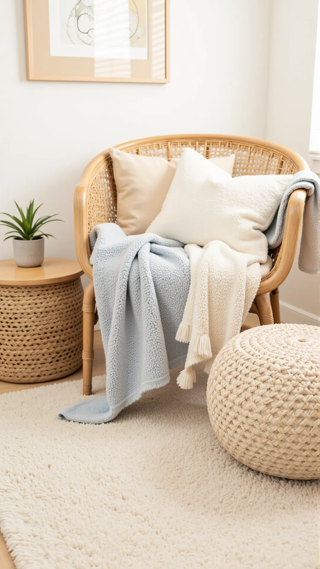 Bring in Textiles for Warmth and Texture