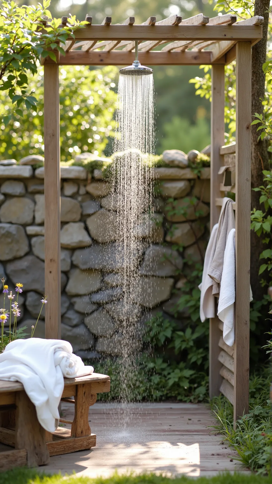 Designing a Rain Showerhead Oasis