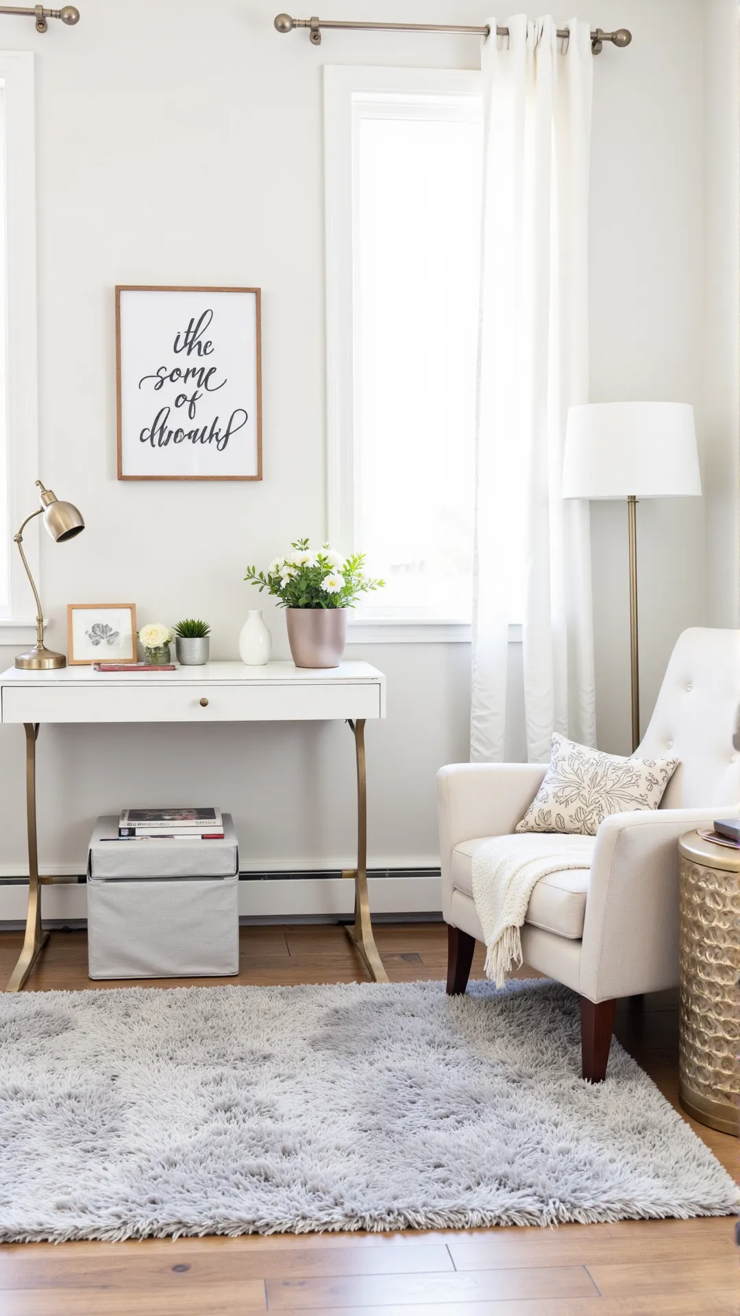 Incorporate Metallic Accents for Glamour