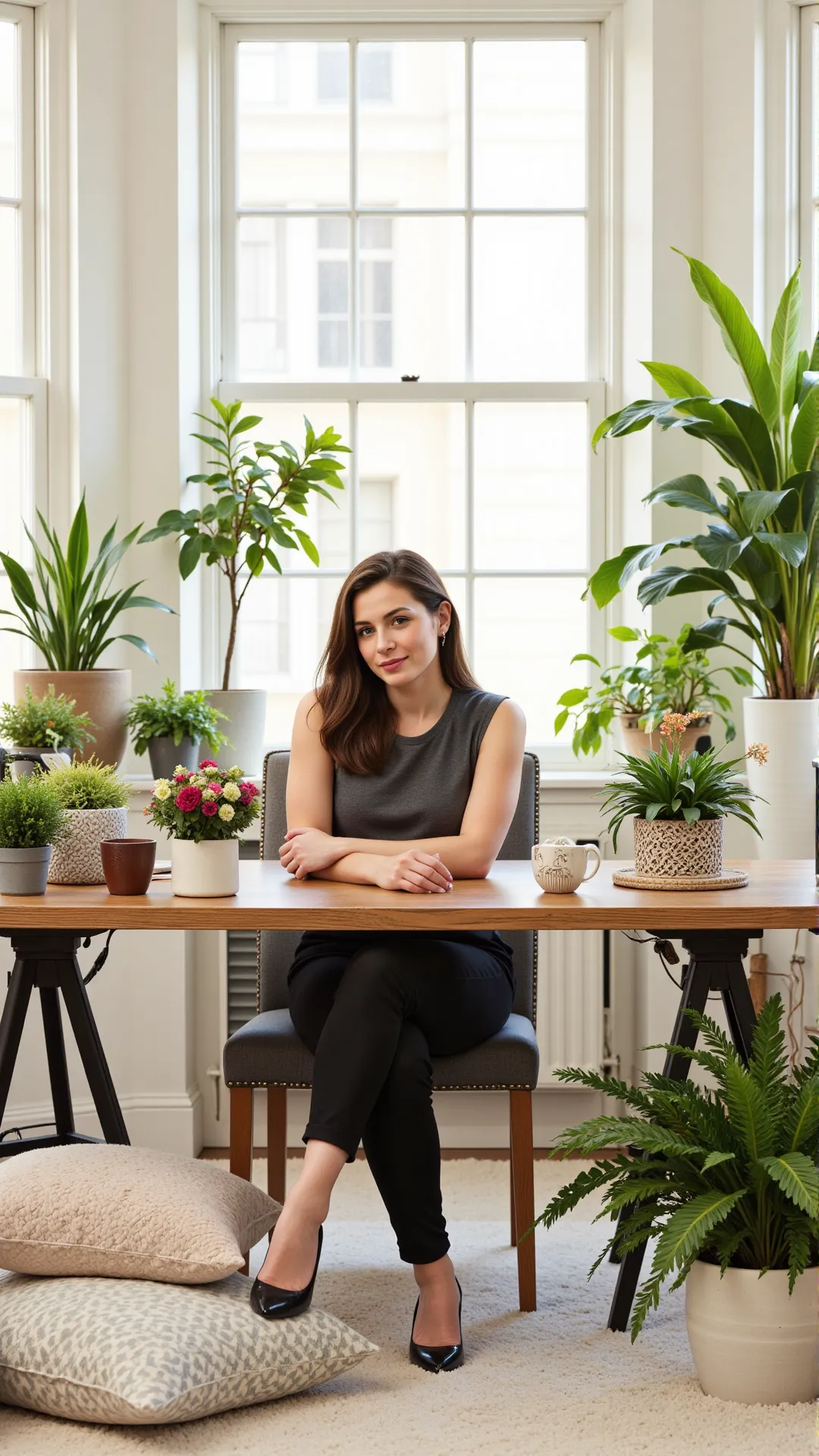 Incorporate Plants for a Natural Touch