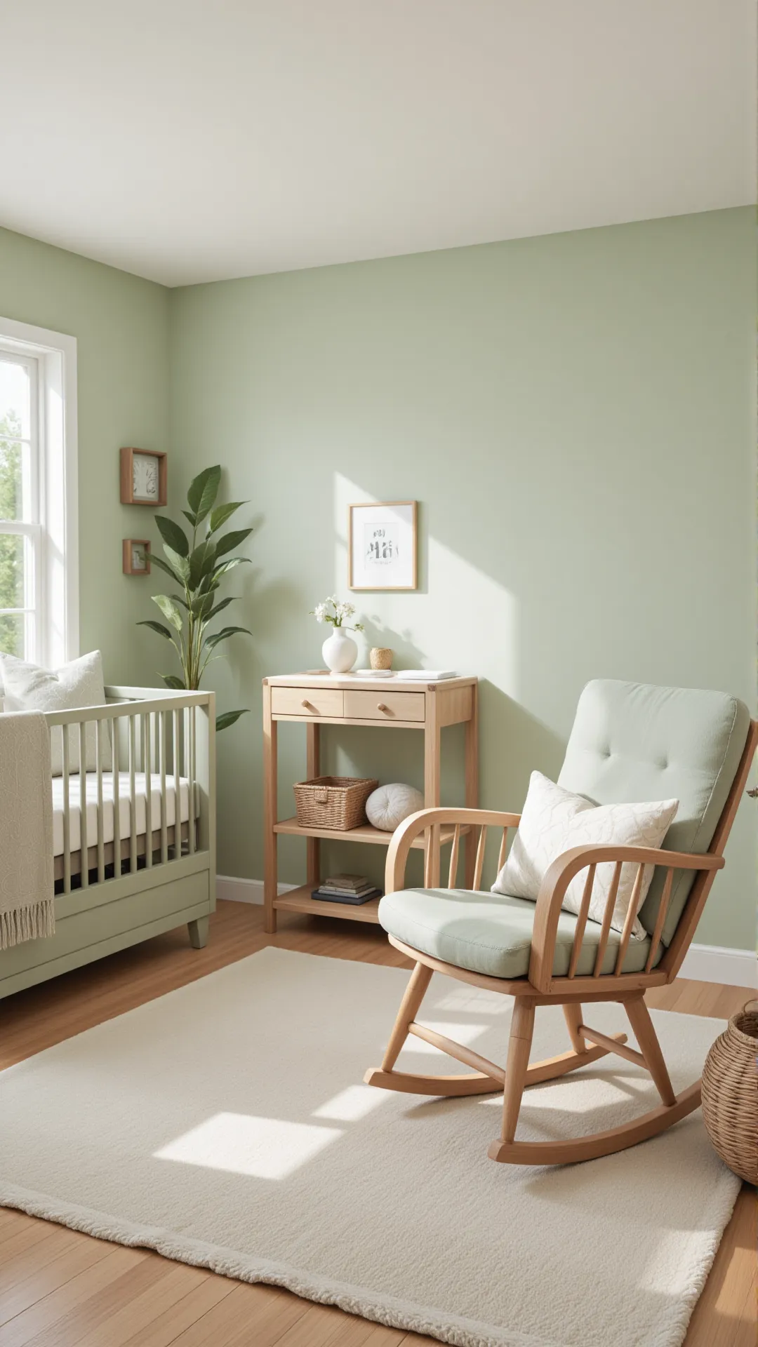 Incorporating Sage Green into a Monochromatic Nursery