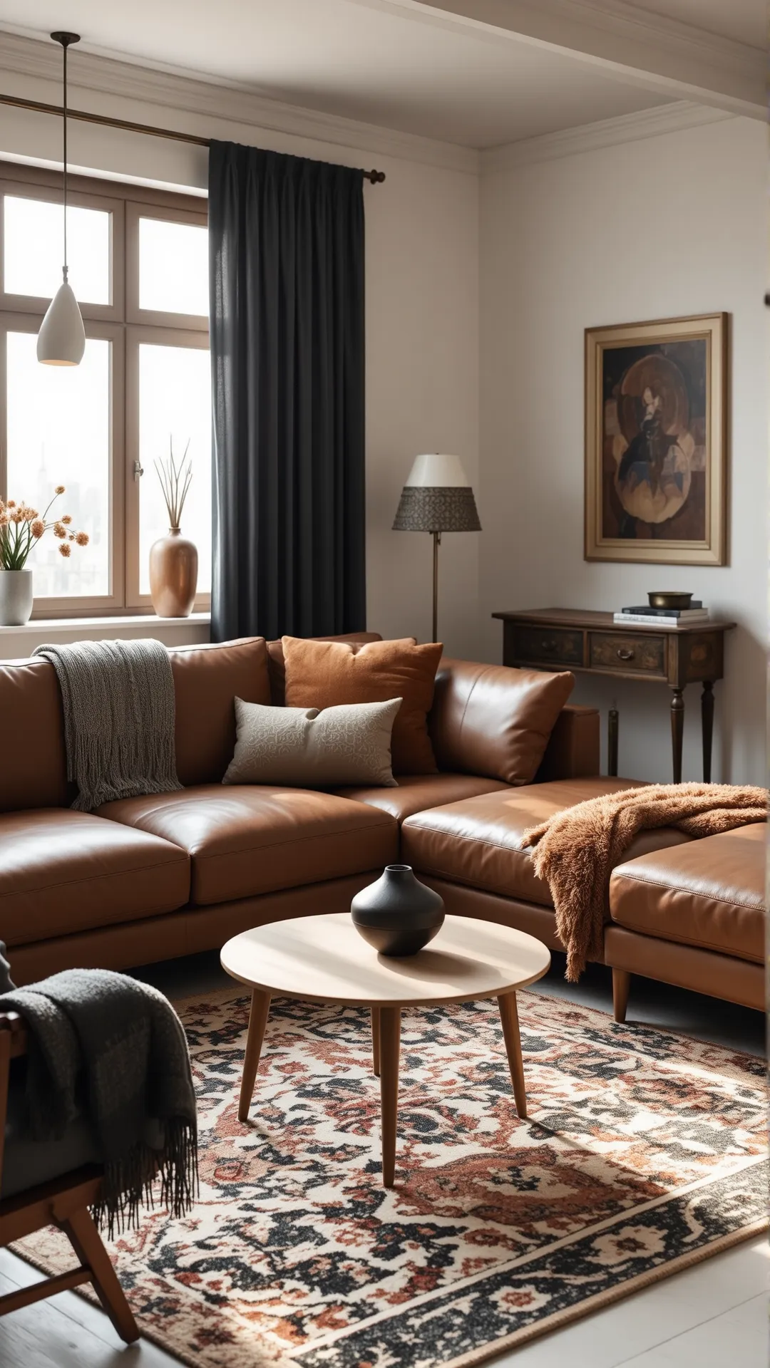 Use Brown and Black Hues for a Monochromatic Look